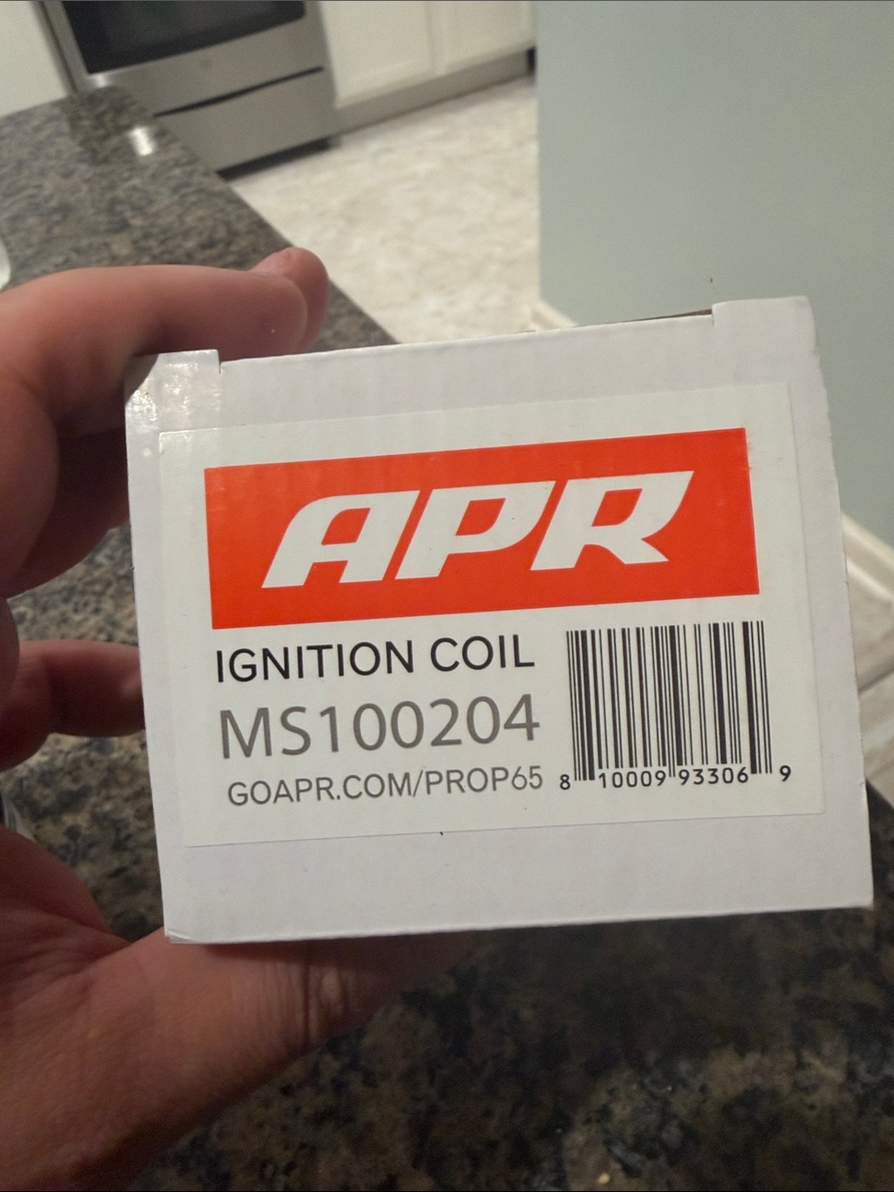 APR Ignition Coil MS100204 - White Box with Orange Logo